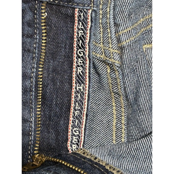 Tommy Hilfiger Womens Sz 8 Boyfriend Blue Denim Stretch Medium Wash 33x32 - Picture 11 of 15